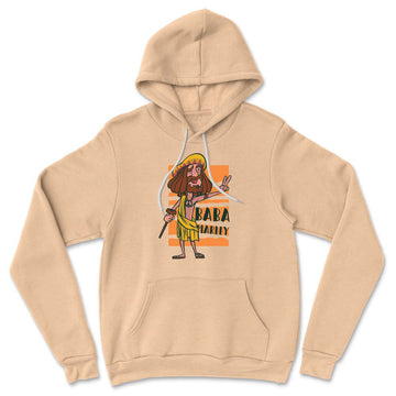 Indian Guru - Baba Marley Hoodie in Heather Sand Dune color